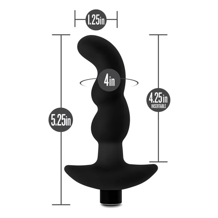 Anal Adventures Male Sex Toys | Anal Adventures Platinum Silicone Prostate Massager 03