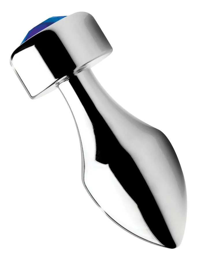 Anal | Booty Sparks Blue Gem Weighted Anal Plug