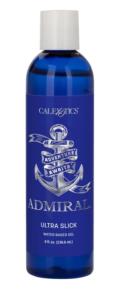 CalExotics Enhancers Admiral Ultra Slick Water Based Gel 8 Fl Oz