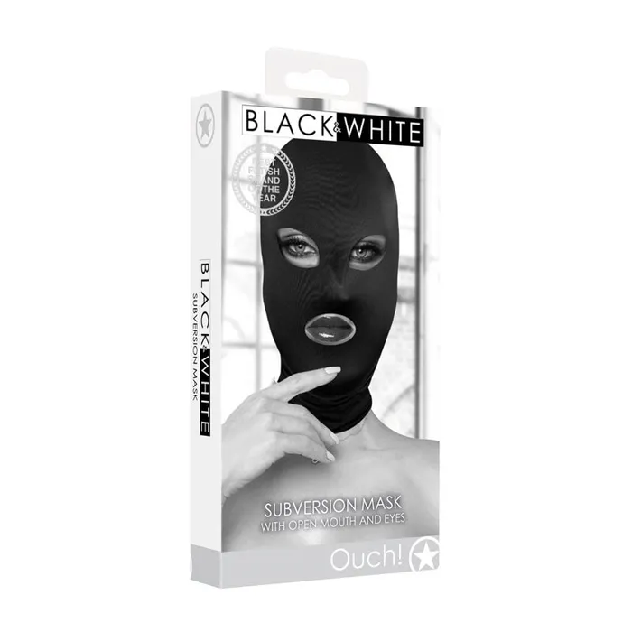Couples Shots Toys OUCH Subversion Mask With Open Mouth
