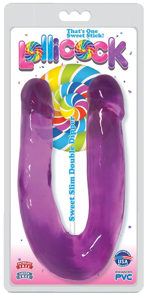 Dildos | Lollicock Thrusting and Vibrating 8 Inch Dildo