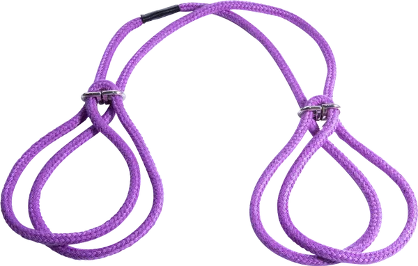 Excellent Power Vibrators | EXCELLENT POWER - COTTON ON CUFFS PURPLE