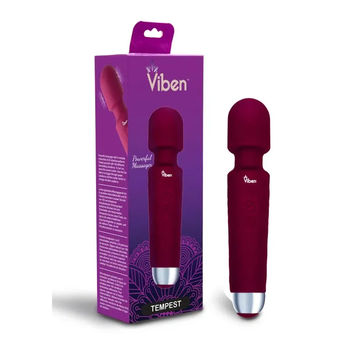 Female Sex Toys | Viben Viben Tempest Wand Body Massager POWERFUL Clitoral Stimulator Couples Sex Toy