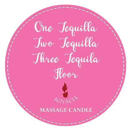 Ignacia Couples Ignacia Massage Candle One Tequila Two Tequila Three Tequila Floor Basil and Cucumber