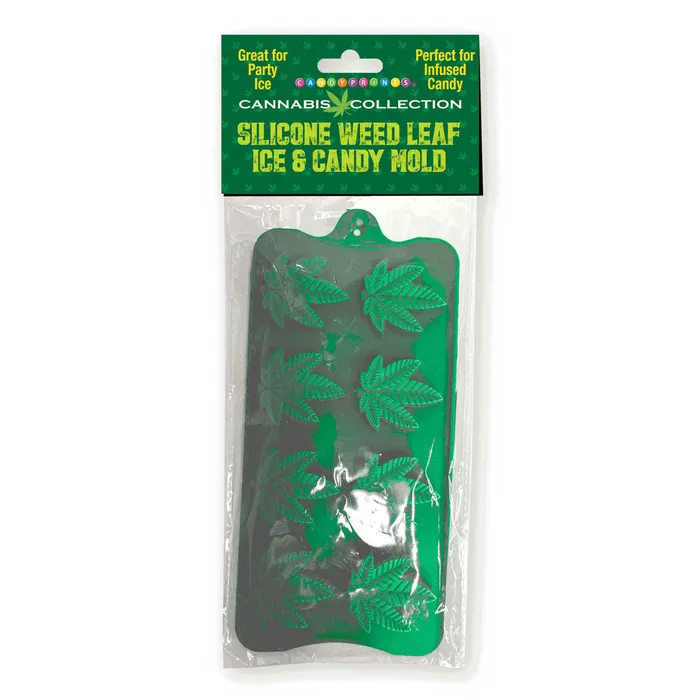 Little Genie Female Sex Toys Cannabis Silicone Weed Leaf Ice Mould