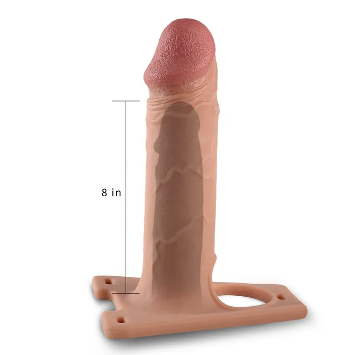 Lovetoy Lovetoy Rodeo Big 8.5'' - Flesh 21.6 cm Hollow Strap-On | Female Sex Toys Lovetoy Lovetoy Rodeo Big 8.5'' - Flesh 21.6 cm Hollow Strap-On | Female Sex Toys