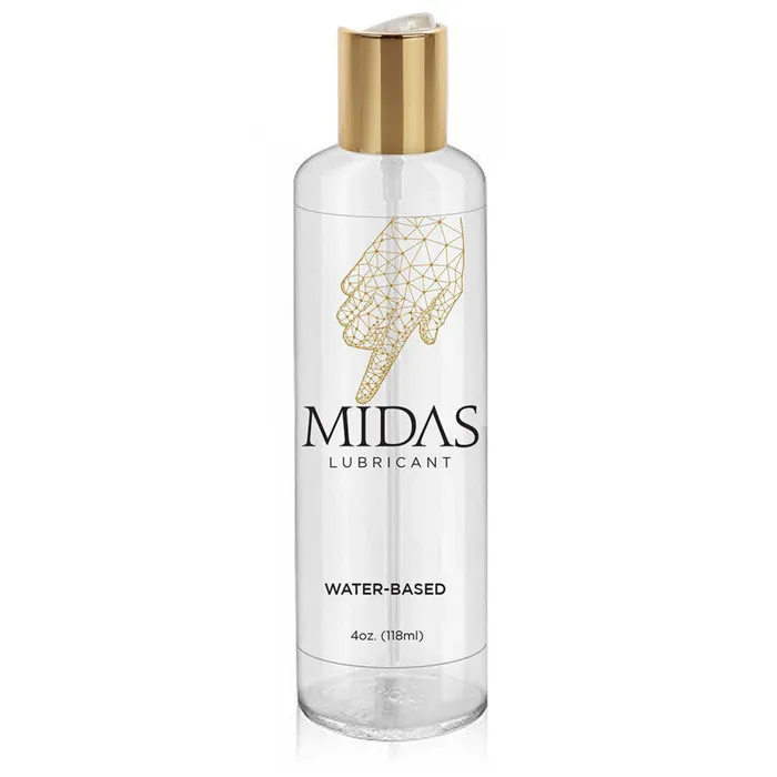 Lubricants | Little Genie Midas Water Based Lube - Water Based Lubricant - 118 ml Bottle Lubricants | Little Genie Midas Water Based Lube - Water Based Lubricant - 118 ml Bottle