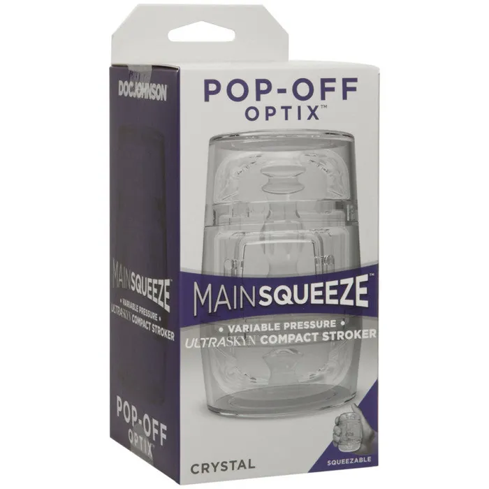Main Squeeze PopOff Optix Crystal Doc Johnson Anal