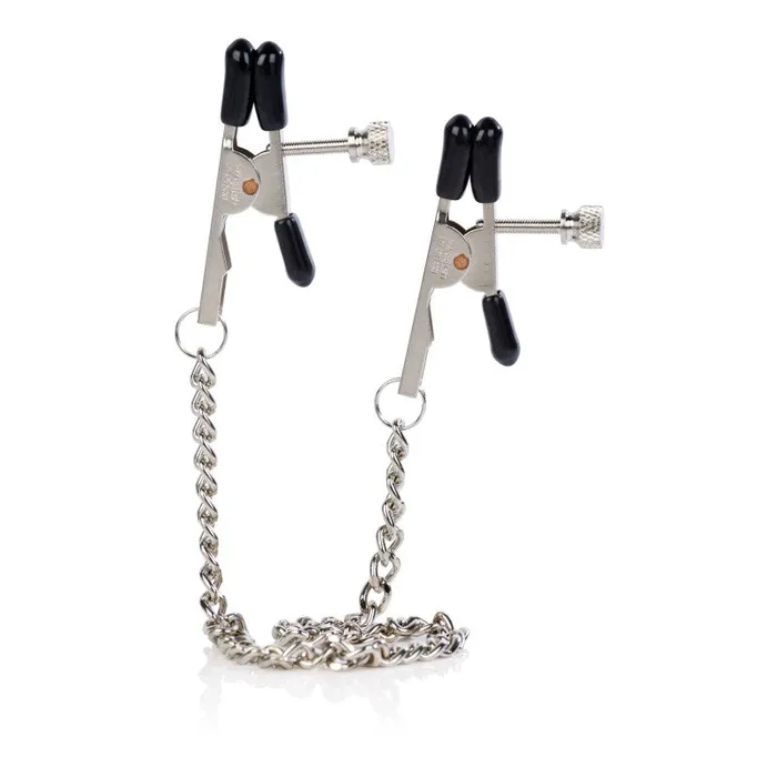 Nipple Play Bull Nose Nipple Clamps CalExotics Couples