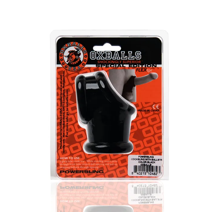 OxBalls Anal | Powersling Cocksling And Ballstretcher Black