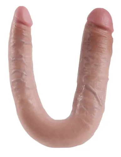 Pipedream Dildos King Cock Double Trouble Large Flesh