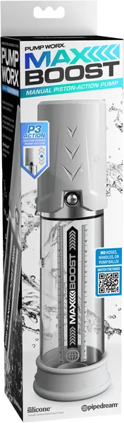 Pipedreams Max Boost - White/Clear | Anal