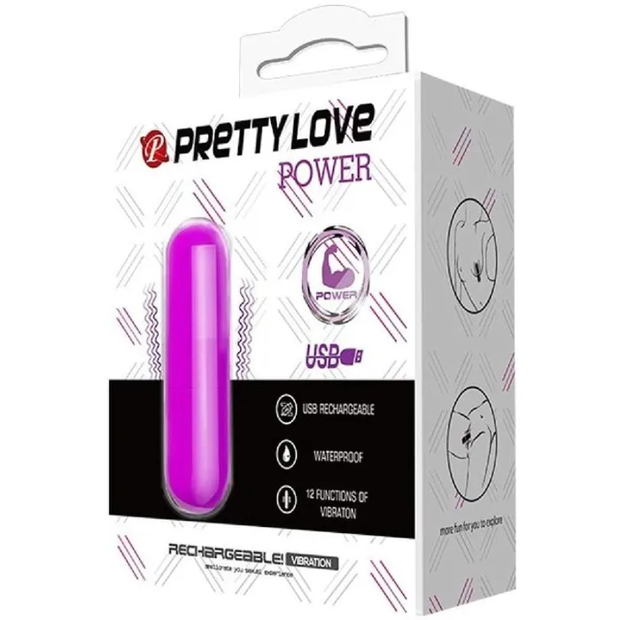 Pretty Love Female Sex Toys | Rechargeable Power Bullet