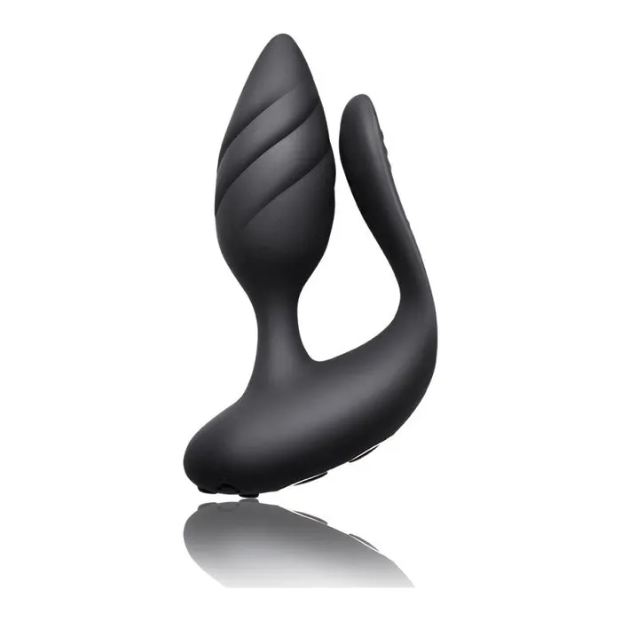 Rocks Off Anal Cocktail Dual Stimulator Black