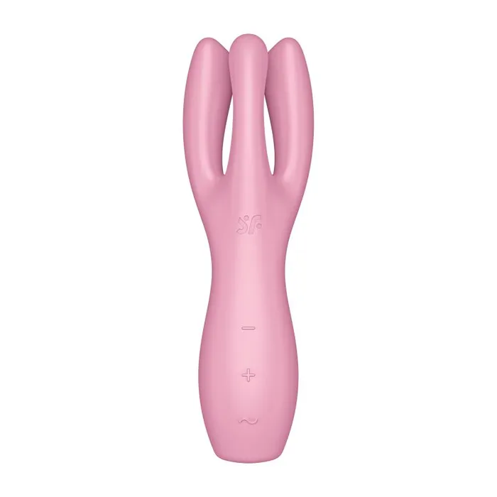 Satisfyer Threesome 3 Layon Vibrator Pink Satisfyer Vibrators