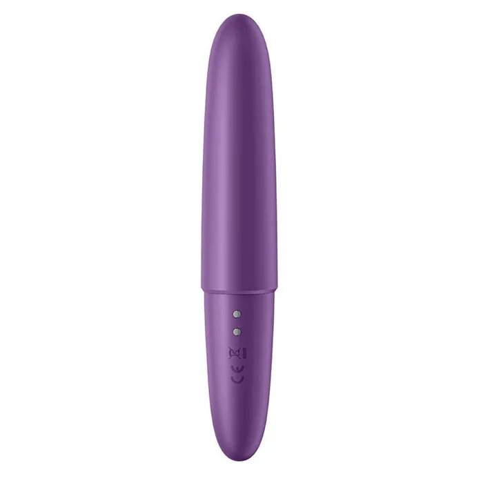 Satisfyer Vibrators | Satisfyer Ultra Power Bullet 6 - Purple USB Rechargeable Bullet