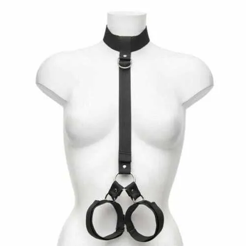 Sportsheets Couples | Sex & Mischief Shadow Neck And Wrist Restraint