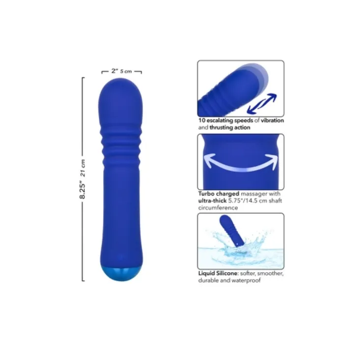 Thiccâ„¢ Chubby Thrusting Wand | Calexotics Vibrators