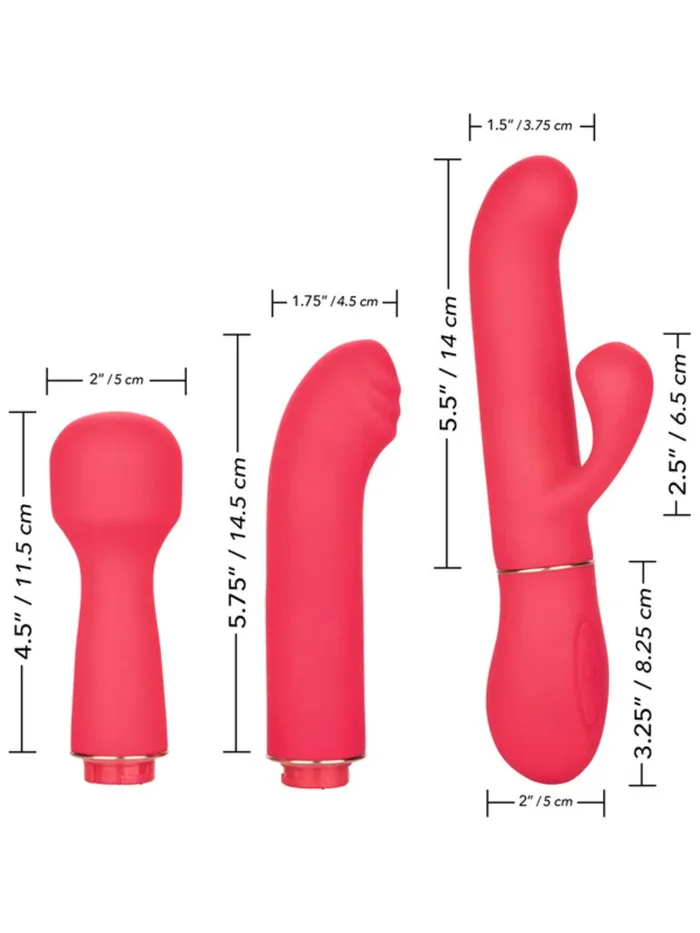 Vibrators | CalExotics In Touch Passion Trio Vibrator Kit