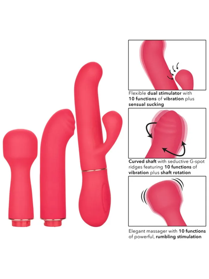 Vibrators | CalExotics In Touch Passion Trio Vibrator Kit