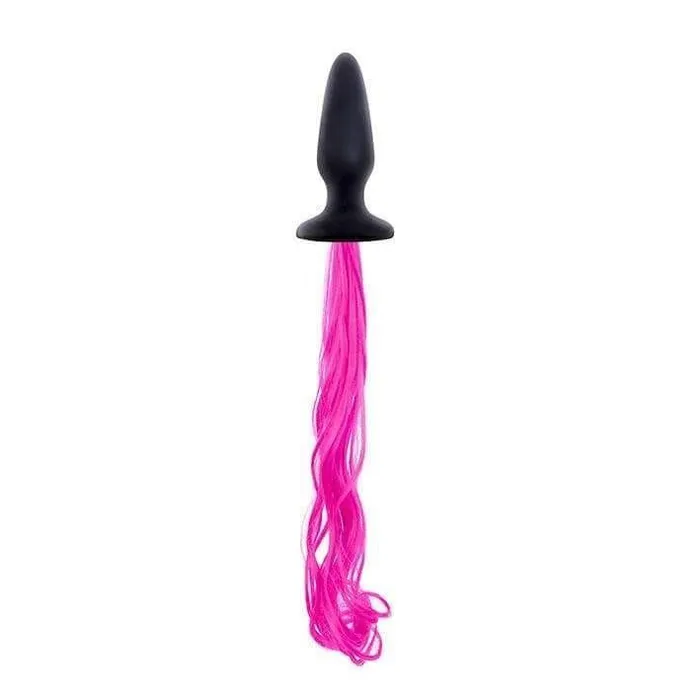 Anal NS Novelties Unicorn Tails Butt Plug Pink