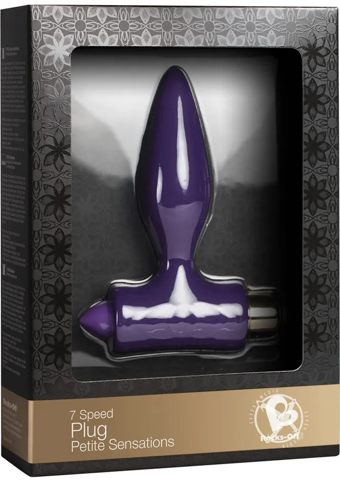 Anal Rocks Off Petite Sensations Plug 7X Purple