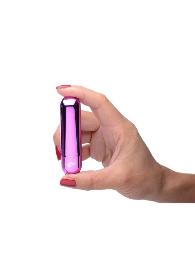 BANG! Female Sex Toys | Bang! 10x Vibrating Metallic Rechargeable Bullet Vibrator