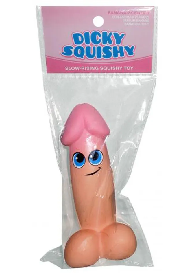 Dicky Squishy Slow Rising Squishy Toy Banana Scent Kheper Games Vibrators