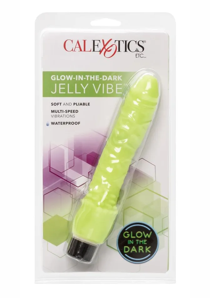 Female Sex Toys | Playful Dongs Glow In The Dark Jelly Vibrator