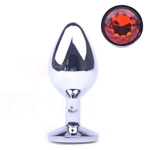 Happy-Toys Anal | Diamond Jewel Large Medium Small Anal Butt Anal Plug Dildo Sex Toy Waterproof Red Happy-Toys Anal | Diamond Jewel Large Medium Small Anal Butt Anal Plug Dildo Sex Toy Waterproof Red