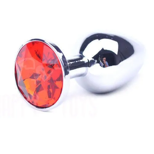 Happy-Toys Anal | Diamond Jewel Large Medium Small Anal Butt Anal Plug Dildo Sex Toy Waterproof Red Happy-Toys Anal | Diamond Jewel Large Medium Small Anal Butt Anal Plug Dildo Sex Toy Waterproof Red