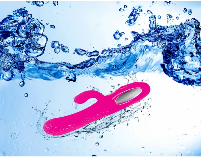 Hypnotic - Hot Pink - Thrusting Rabbit With Swinging Clitoral Stimulator | Viben Vibrators Hypnotic - Hot Pink - Thrusting Rabbit With Swinging Clitoral Stimulator | Viben Vibrators