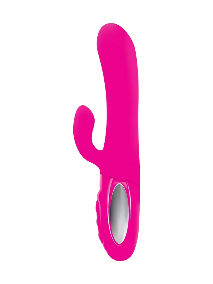 Hypnotic - Hot Pink - Thrusting Rabbit With Swinging Clitoral Stimulator | Viben Vibrators Hypnotic - Hot Pink - Thrusting Rabbit With Swinging Clitoral Stimulator | Viben Vibrators