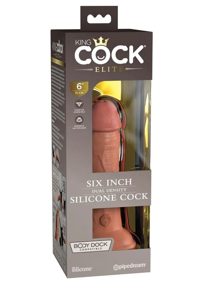 King Cock King Cock Elite Dual Density Silicone Dildo | Female Sex Toys