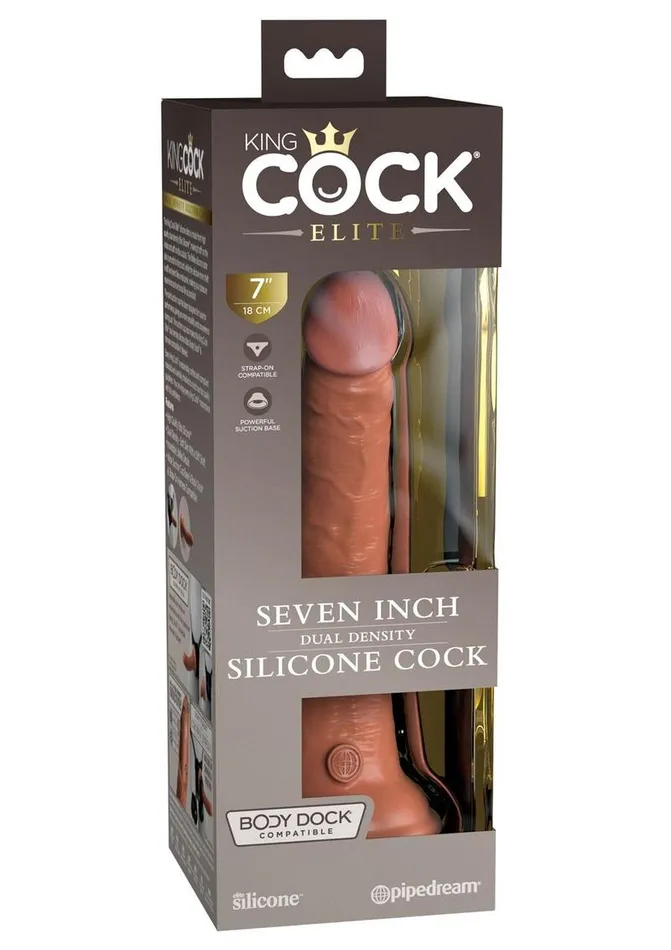 King Cock King Cock Elite Dual Density Silicone Dildo | Female Sex Toys