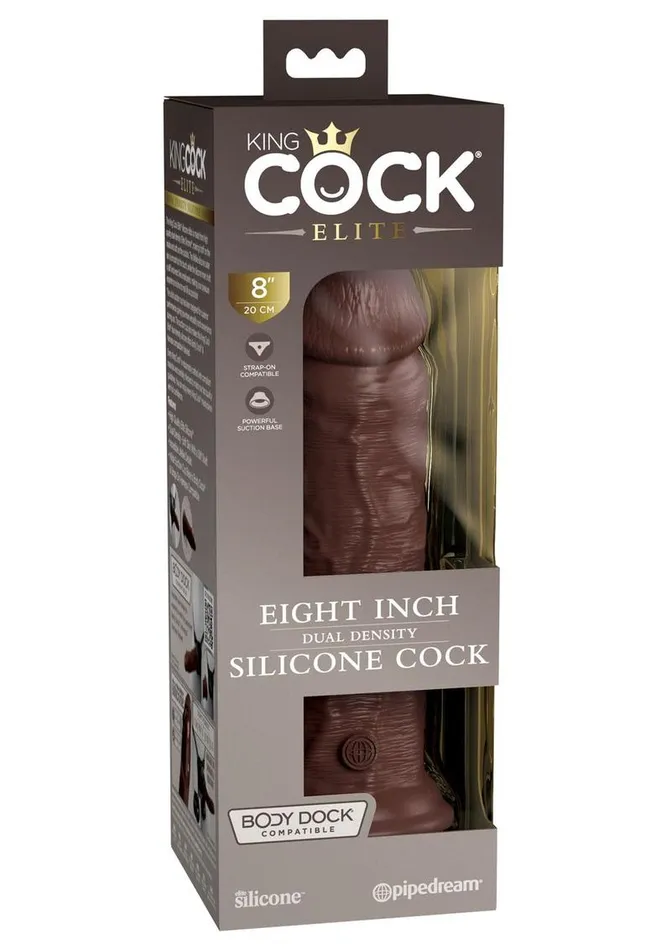 King Cock King Cock Elite Dual Density Silicone Dildo | Female Sex Toys