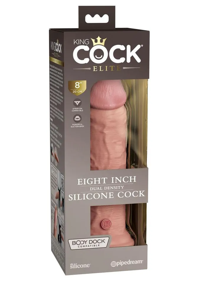 King Cock King Cock Elite Dual Density Silicone Dildo | Female Sex Toys
