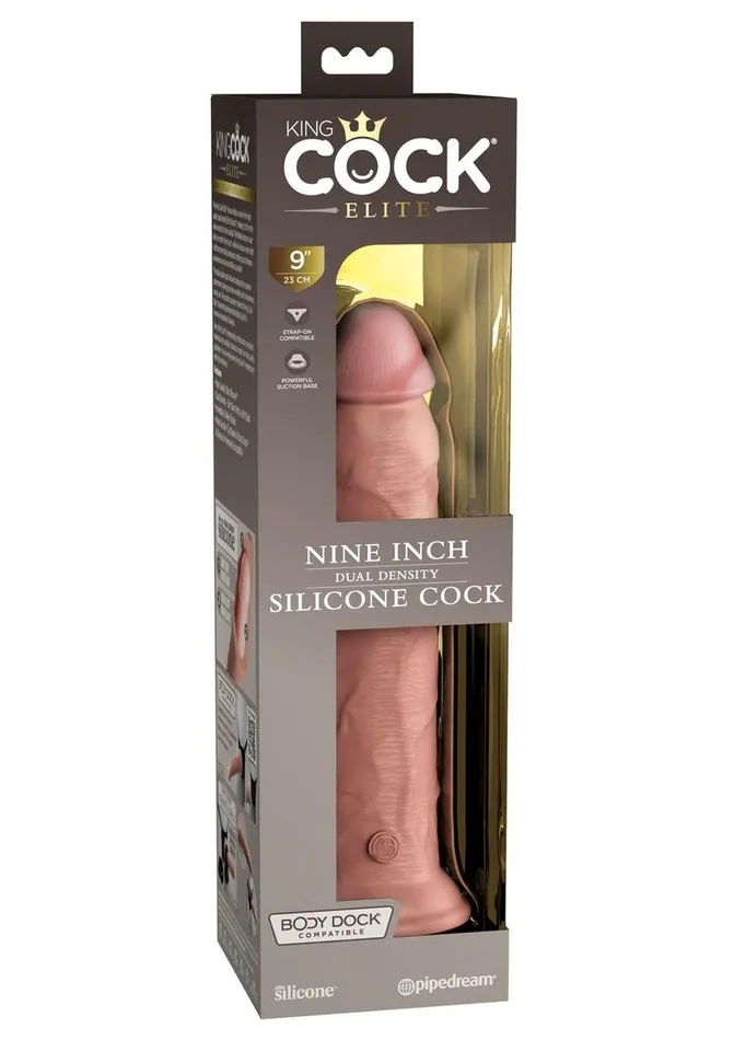 King Cock King Cock Elite Dual Density Silicone Dildo | Female Sex Toys
