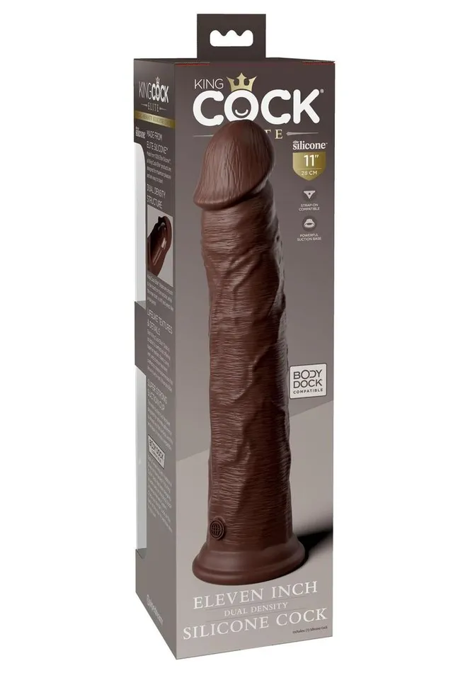 King Cock King Cock Elite Dual Density Silicone Dildo | Female Sex Toys