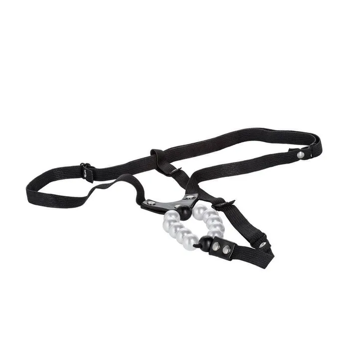 Lovers Thong With Pleasure Pearls | California Exotic Female Sex Toys