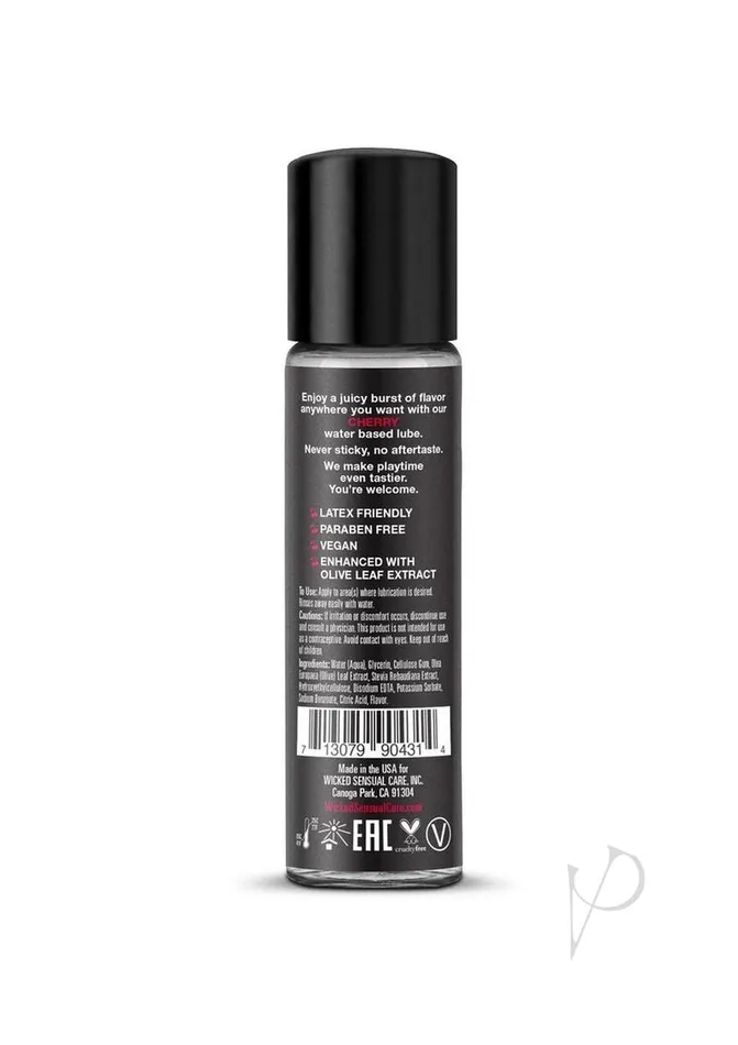 Lubricants | Wicked Aqua Wicked Aqua Water Based Flavored Lubricant Cherry
