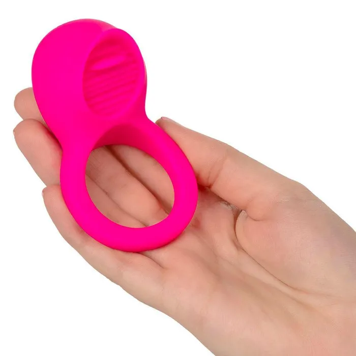 Male Sex Toys | California Exotic Rechargeable Teasing Tongue Enhancer Cock Ring