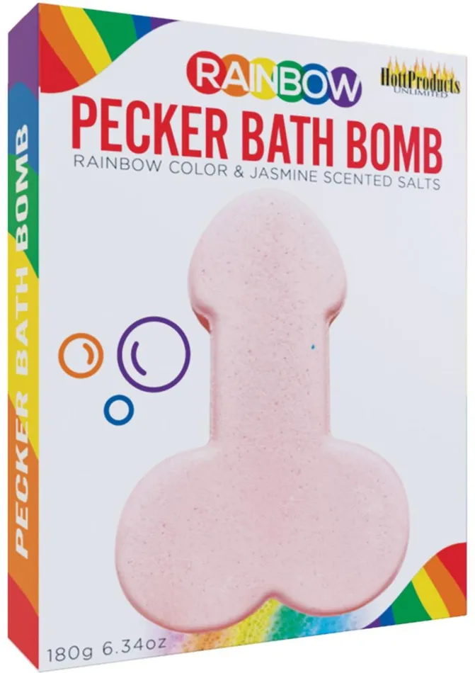 Rainbow Anal | Rainbow Pecker Bath Bomb