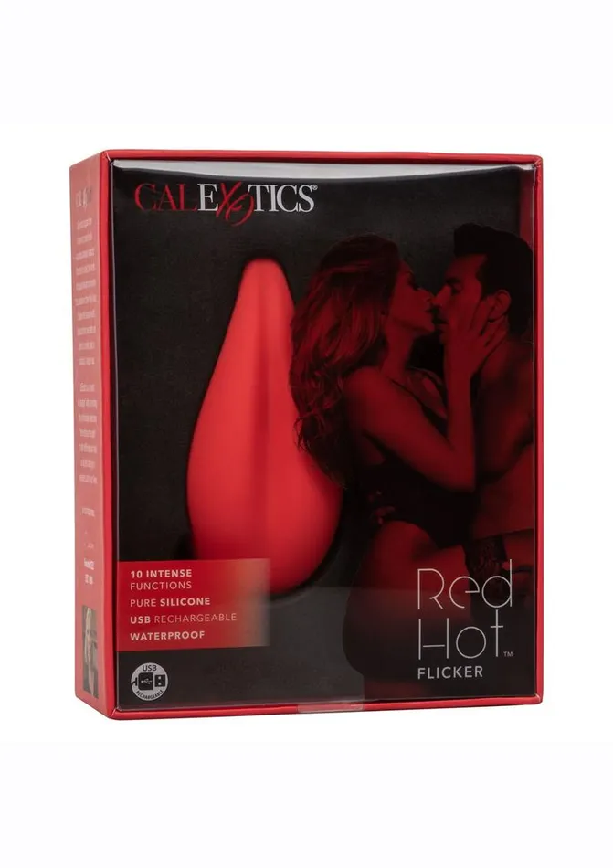 Red Hot Red Hot Flicker Rechargeable Silicone Massager | Female Sex Toys