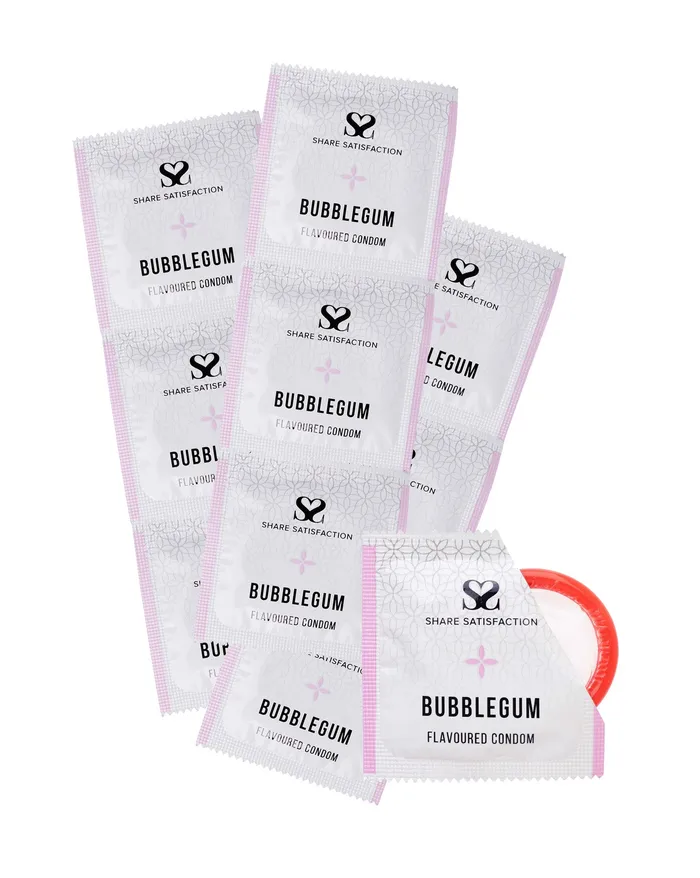Share Satisfaction Flavoured Condoms 100 Pack Share Satisfaction Enhancers Share Satisfaction Flavoured Condoms 100 Pack Share Satisfaction Enhancers