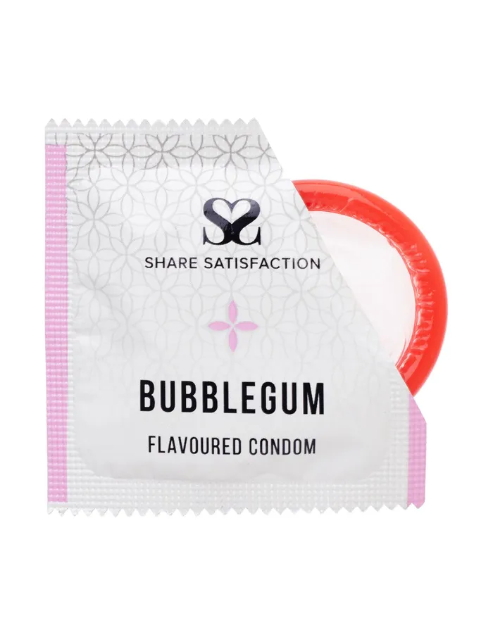 Share Satisfaction Flavoured Condoms 100 Pack | Share Satisfaction Enhancers