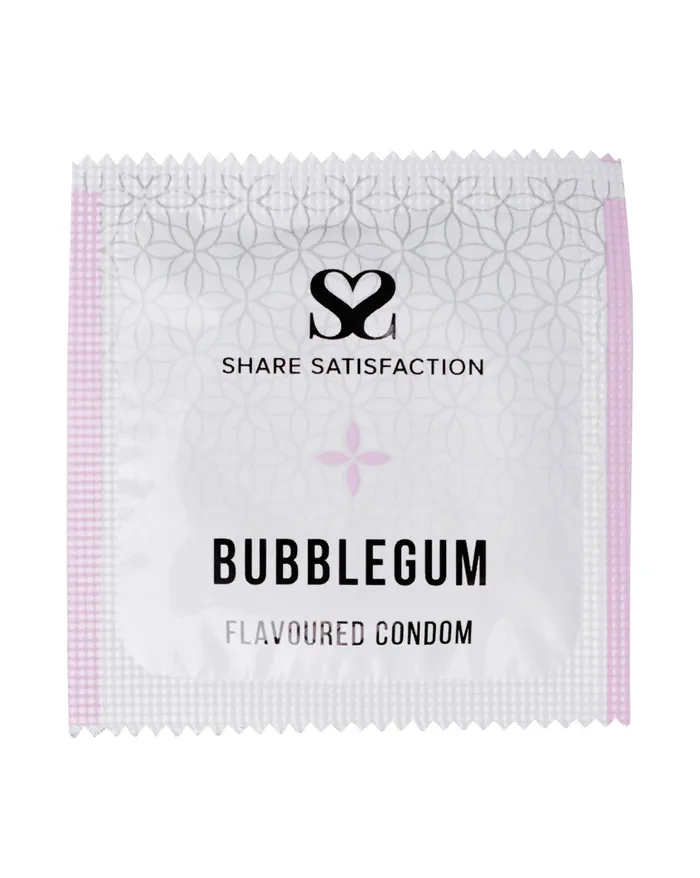 Share Satisfaction Flavoured Condoms 100 Pack | Share Satisfaction Enhancers