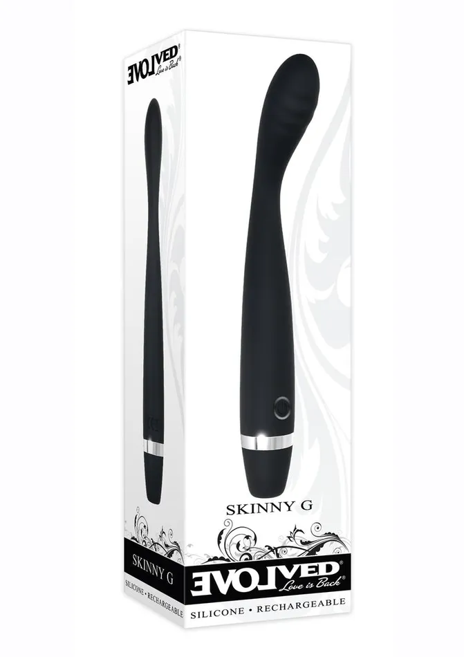 Skinny G Rechargeable Silicone G-Spot Vibrator | Evolved Female Sex Toys