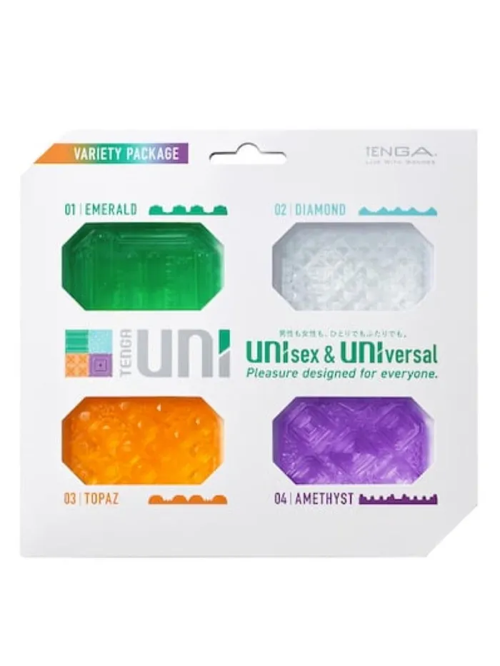 Thando Love Tenga Uni Variety 4 Pack Enhancers