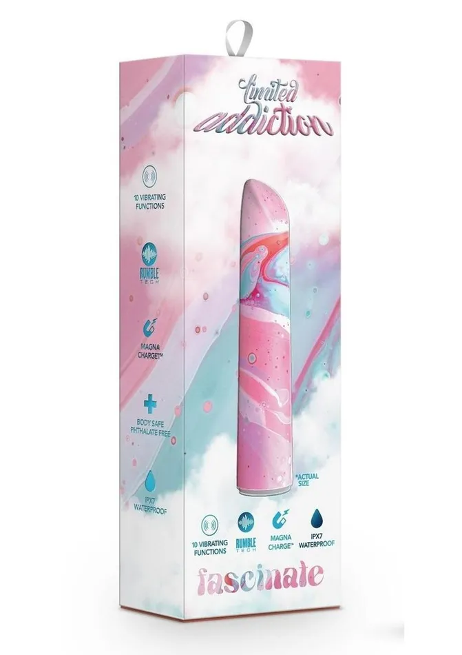 Vibrators | Limited Addiction Limited Addiction Fascinate Rechargeable Power Vibrator